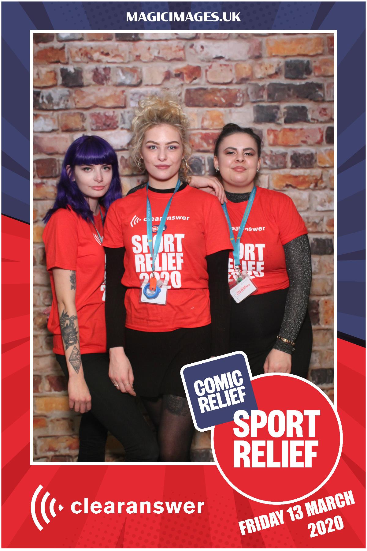 Clear Answer Sport Relief | View more photos from the event at gallery.magicimages.uk/u/MagicImages/Clear-Answer-Sport-Relief